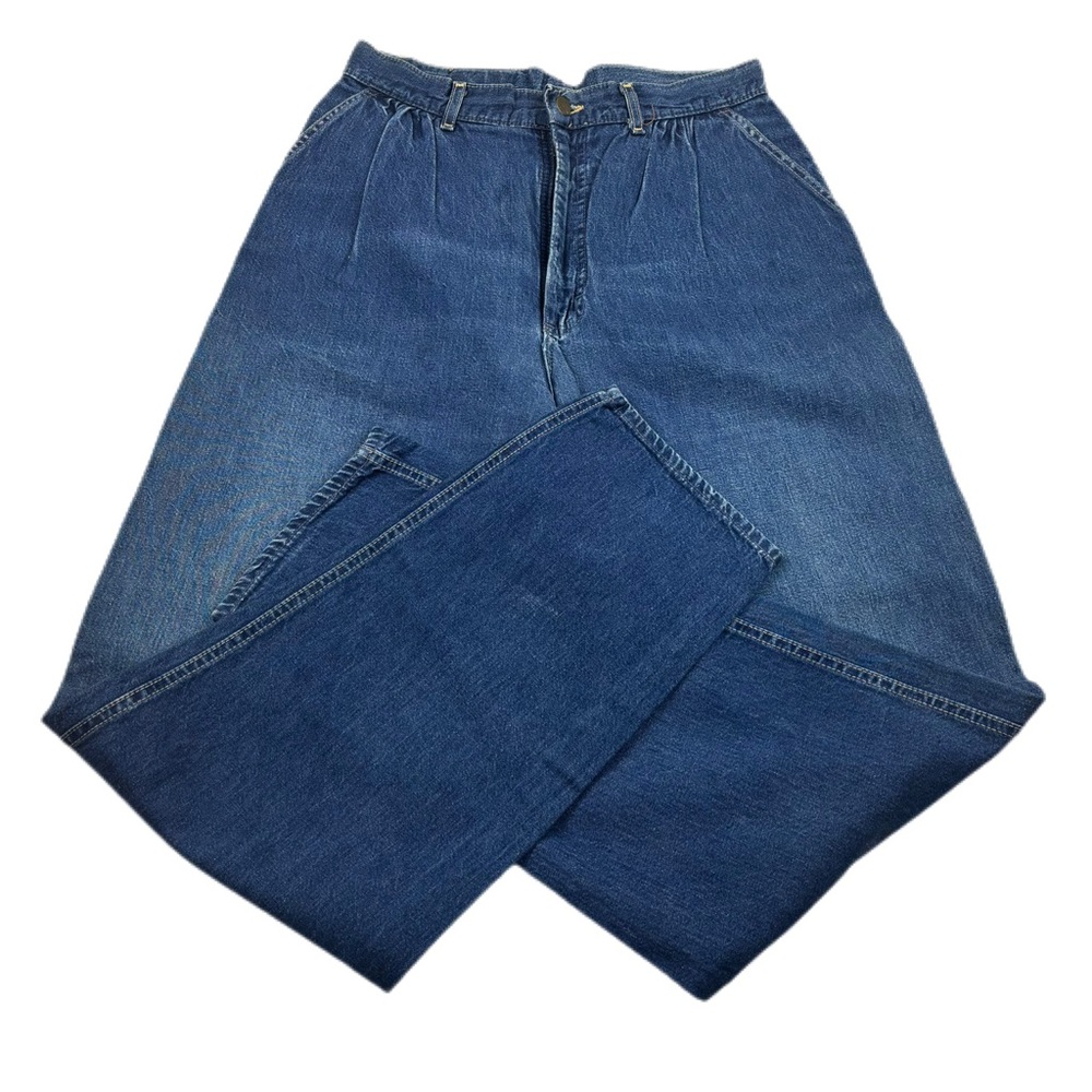 Vintage Lee High Waisted Mom Jeans Made in USA Size 13